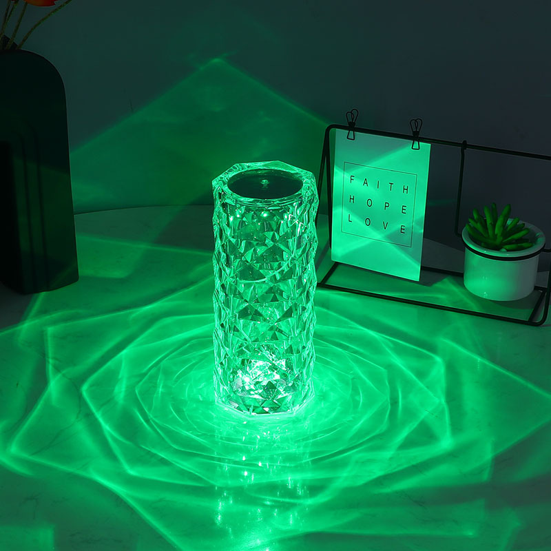 Interruptor de toque recarregável usb, decoração de casa, iluminação para mesa/quarto