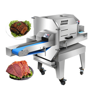 Xúc Xích Thịt bò ham <span class=keywords><strong>Slicer</strong></span> Máy thịt bò nấu chín slicing Máy nấu chín thịt pho mát slicing máy - Product Image 1
