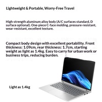 Nouvel Ordinateur Portable HP ProBook 4 G1iR 14 pouces Ultra-Mince Intel Core i5-120U 8 Go/16 Go RAM 256 Go/512 Go SSD pour Entreprise et Télétravail