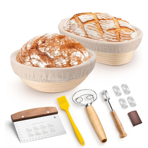 Grattoir à pâte en silicone, outils de découpe de pain, lame à découper en acier inoxydable, panier de levage pour beignets, best-seller - Product Image 1