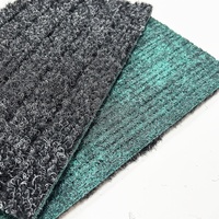 Tapis en velours à motif aiguilleté 18 mm en polyester vert durable, technologie de pointe pour la séparation efficace de l'or, pour mineurs, 5+
