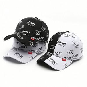 Gorra de Béisbol Deportiva Personalizada al por Mayor, Diseño Bicolor en Blanco y Negro, para Hombre - Product Image 1