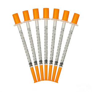 <span class=keywords><strong>Jeringa</strong></span> de Insulina Inyectable de 6 mm, 8 mm y 12 mm, 50 Unidades con Agujas U40, <span class=keywords><strong>Jeringa</strong></span> de Plástico de Seguridad Ultrafina para Uso Veterinario - Product Image 2