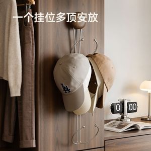 Diy Pebble Hat Rack Suction Cup Hook Round Over Door Storage For Hats Scarves Bags No Drill Installation - Product Image 4