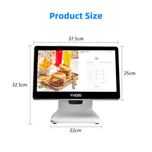 Sistema POS Todo en Uno con Pantalla Principal de 15.6 Pulgadas, Garantía de Dos Años, Antiarañazos, Certificación CE, FCC y ROHS, Pantalla Táctil Multitáctil de 10 Puntos, <span class=keywords><strong>Caja</strong></span> <span class=keywords><strong>Registradora</strong></span> POS - Product Image 6