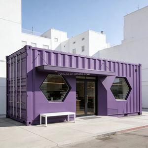 Steel Expandable <strong>Container</strong> for Supermarket Grocery Barber Spice Shops-Modern Design 6ft Display Units - Product Image 5