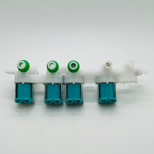 Ensemble de vanne solénoïde d'entrée d'eau à quatre voies pour lave-linge Samsung DC97 15459H 110 120V - Product Image 1
