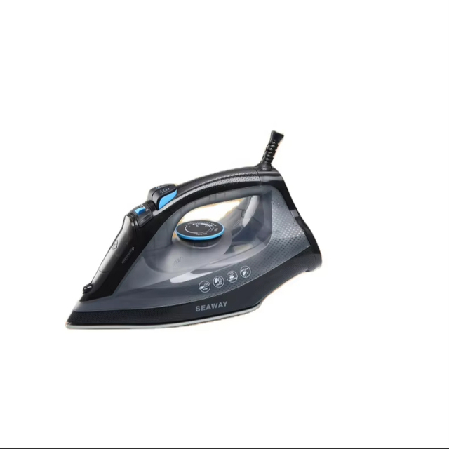 2600W Hotel & Household Electric Steam Iron with Ceramic Soleplate Detachable Base 220-240V