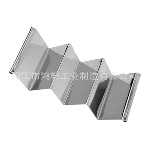 Soporte para tacos de acero inoxidable 430, soporte en forma de W, grosor de 0,8 mm, para uso doméstico en la cocina - Product Image 1