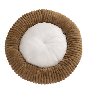 Nueva perrera nido de gato cama de perro de felpa cama cálida de invierno para perros gatos estera de dormir sofá cama redonda para perro - Product Image 5