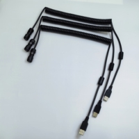 Connecteur Push-Pull WEIPU SA1210 SA16 Étanche IP67, Prise Circulaire Mâle-Femelle 3-9 Broches, Câble Spirale Personnalisé