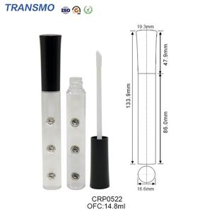 Tubos de Brillo Labial de 14.8 ml, Tubos de Bálsamo Labial Blancos con Logotipo Personalizado, Envases de Plástico para Brillo Labial - Product Image 2