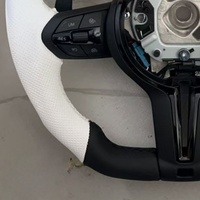 Volant sport en cuir haute performance pour BMW M2 M3 M4 M5 M6 F30 F10 F35 F22 E46 E90 E92 Série F E – Amélioration intérieure pour la course