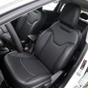 <span class=keywords><strong>Coprisedili</strong></span> su Misura per <span class=keywords><strong>Jeep</strong></span> Grand <span class=keywords><strong>Cherokee</strong></span> Compass Wrangler, Accessori Auto in Pelle Artificiale, Copertura Completa per 5 Posti - Product Image 2