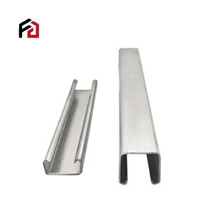 C-kênh mà không có lỗ C strut kênh khay kẽm nhôm magiê strut kênh cho năng lượng mặt trời kệ - Product Image 6