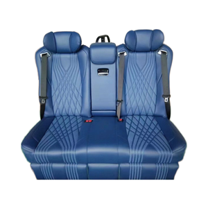 Fourgonnette de luxe VIP personnalisée à trois sièges arrière avec écran tactile et lit inclinable, sièges de voiture modifiés - Product Image 1