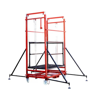 Plateforme élévatrice électrique <span class=keywords><strong>portable</strong></span>, échafaudage mobile télécommandé pour la construction et la décoration intérieure - Product Image 3