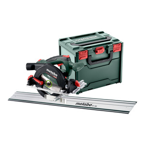 เลื่อยวงเดือนไร้สาย Metabo รุ่น KS 18 LTX 57 BL 18V ใช้แบตเตอรี่ พร้อมรางนำสำหรับการตัดที่แม่นยำ - Product Image 1