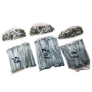 Radios de Bicicleta 14x85 14x87 14x107 Galvanizados Duraderos para Accesorios de Bicicleta Infantil - Product Image 3