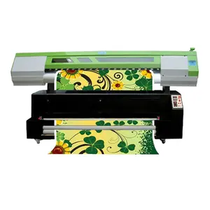 Grand format de haute qualité eco solvant imprimante 1.9m imprimante simple DX5 XP600 tête d'impression imprimante à sublimation