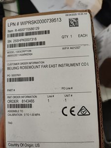 ลดราคาพิเศษ Rosemounte 4600 ของแท้ พร้อมสัญญาณ 4-20 มิลลิแอมป์ ราคาดีจากผู้จัดจำหน่ายโดยตรง - Product Image 2