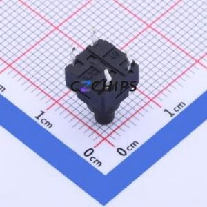 K2-1843DP-R4SW-02 Tactile Switch Through hole Component (THT) Switch 2.5N Through Hole 8mm 8mm - Product Image 2