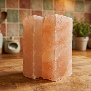 Vente en gros de dalles de sel rose de l'Himalaya naturel sculptées à la main, briques de sel artisanales avec emballage en boîte, dalle de sel pour la cuisson - Product Image 1