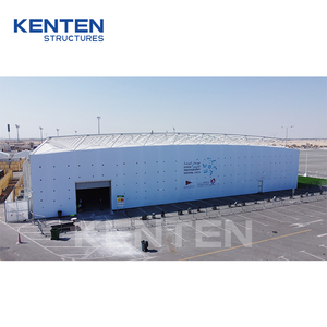 Structure de toit en treillis tendu de grande taille pour projet KENTEN Qatar, tentes géantes pour expositions, tentes révolutionnaires pour espaces extérieurs, structure de tente en treillis - Product Image 2