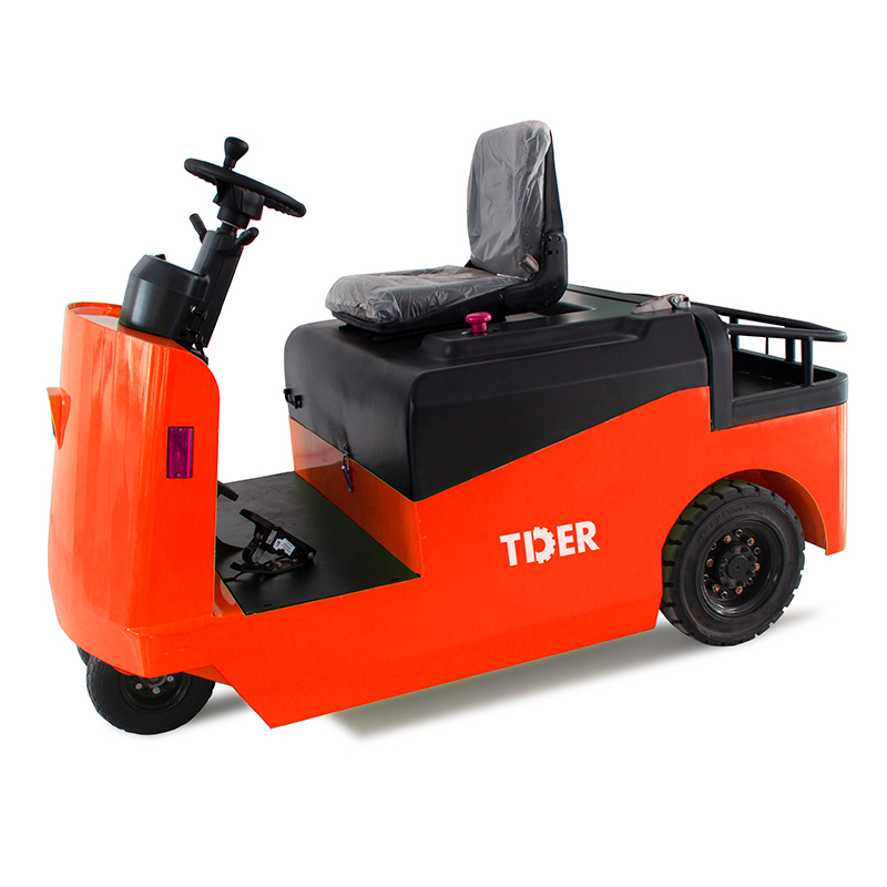 Electric Airport Luggage Tow Truck Ton Capacity