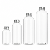 Groothandel Biologisch afbreekbare PLA 500ml 1L brede-mondfles van voedselveilige kwaliteit met aluminium dop Eco verpakking voor dranken