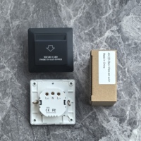 Interrupteur mural d'hôtel 40A 220V 125Khz 13.56Mhz RFID à carte insérée pour économie d'énergie