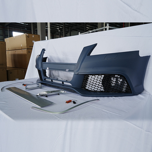 Stock USA Kit Paraurti Anteriore Look RS3 per <span class=keywords><strong>Audi</strong></span> <span class=keywords><strong>A3</strong></span> S3 2008 2009 2010 2011 <span class=keywords><strong>2012</strong></span> con Griglia Fendinebbia - Product Image 4