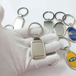 Porte-clés publicitaire promotionnel en métal gravé au laser, porte-clés en alliage avec logo, porte-clés vierge en forme de maison ou de cœur, porte-clés personnalisé avec logo - Product Image 3