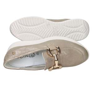 Mocasines de plataforma Cinzia Soft para mujer Platinum IV8622188R - Product Image 6
