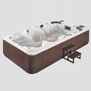 JOYSPA акриловая гидромассажная Ванна 7 человек открытый спа-бассейн с Wi-Fi Balboa Gecko спа цена