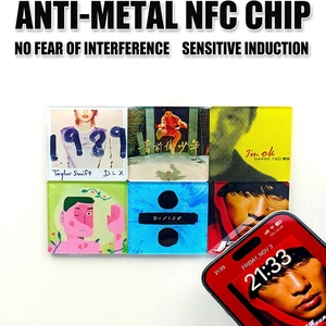 <span class=keywords><strong>Aimant</strong></span> de réfrigérateur personnalisé en acrylique NFC, décoration murale rétro nostalgique, <span class=keywords><strong>aimant</strong></span> de réfrigérateur créatif en vinyle musical - Product Image 2