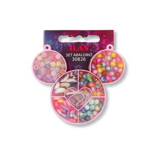 ILAN <b>Bead</b> <b>Set</b> With Colorful <b>Beads</b> For Crafting Jewelry Making 30826 - Product Image 1
