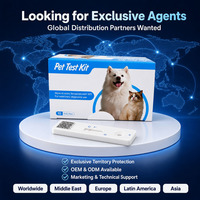 Kit de test rapide quantitatif NT-proBNP pour chats – Biomarqueur cardiaque pour maladies cardiaques chez le chat, cardiomyopathie hypertrophique – Immunoessai vétérinaire