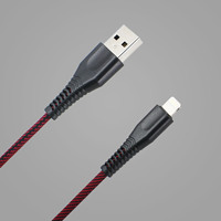 Câble MFI vers USB A, synchronisation et charge, super durable, charge rapide, câble USB type C pour chargeur iPhone, câble de 3 à 6 pieds