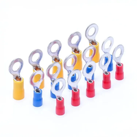 Chaer Terminales de Ojo para Cable de Cobre, Conector Eléctrico de Anillo, 1000 Piezas/Bolsa