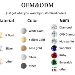 Fabricante de Joyería OEM ODM, Collar y Aretes con Baño de Oro de 14k, 18K y 24K Personalizados con Circonita, Servicios Personalizados - Product Image 5