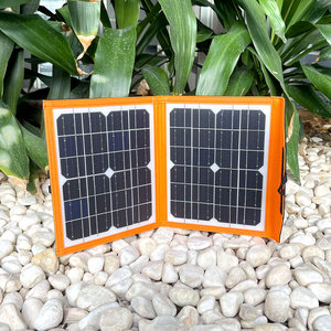 Sac à dos solaire Fullsun, best-seller, avec panneau solaire pliable intégré pour charger les appareils. - Product Image 1