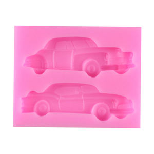 Stampo in Silicone per <span class=keywords><strong>Torte</strong></span> a Forma Rettangolare 3D con 2 Diverse Texture Vintage Classiche, Imitazione di Auto d'Epoca, Grafica Fai-da-Te - Product Image 5