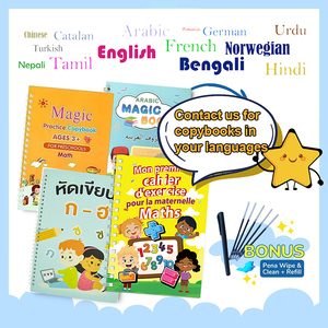 Livre de Calligraphie pour Enfant, Cahier Magique, Livre Arabe avec Stylo Réutilisable, Français - Product Image 6