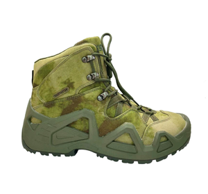 Botas de Desierto Personalizadas TSB07, Parte Superior de Gamuza, para Caminar, Entrenar, Escalar y Hacer Senderismo, en Negro, Verde y Caqui - Product Image 3