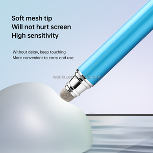 Stylet élégant avec logo en métal, stylet en fibre d'aluminium pour tablette de <span class=keywords><strong>téléphone</strong></span>, stylo <span class=keywords><strong>tactile</strong></span> doux à corps en métal - Product Image 6