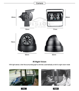 4CH 1080P Two <strong>SD</strong> <strong>Card</strong> Mobile Dvr Nvr Recorder Mobile <strong>Mdvr</strong> with 4 IR Night Vision Waterproof Cameras for Truck/Bus/Van - Product Image 5