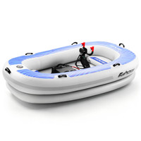 Bateau électrique gonflable Eahora Premium 15 kW, jet-boat électrique avec une capacité de 200 kg pour les loisirs familiaux et les activités aquatiques