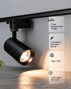 <span class=keywords><strong>ไฟ</strong></span>สปอตไลท์ติดรางสำหรับโครงการก่อสร้างโรงแรม 10W 20W 30W 40W 50W COB Led Track Light - Product Image 3
