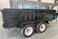 Remorque Benne Hydraulique Agricole Très Vendue aux États-Unis et au Canada, pour le Transport de Sable et de Gravier